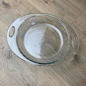 Anchor Hocking Vintage Deep Dish Pie Plate